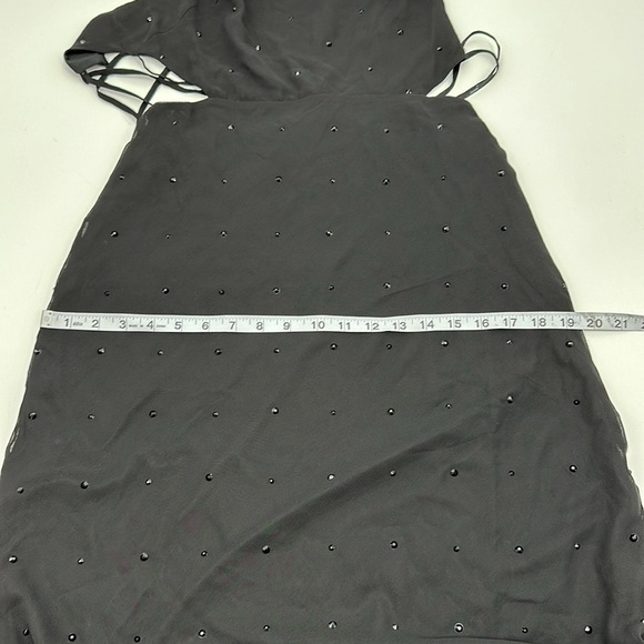 Rahi GLIMMER OPEN BACK SLIP DRESS IN BLACK - Picture 5 of 9